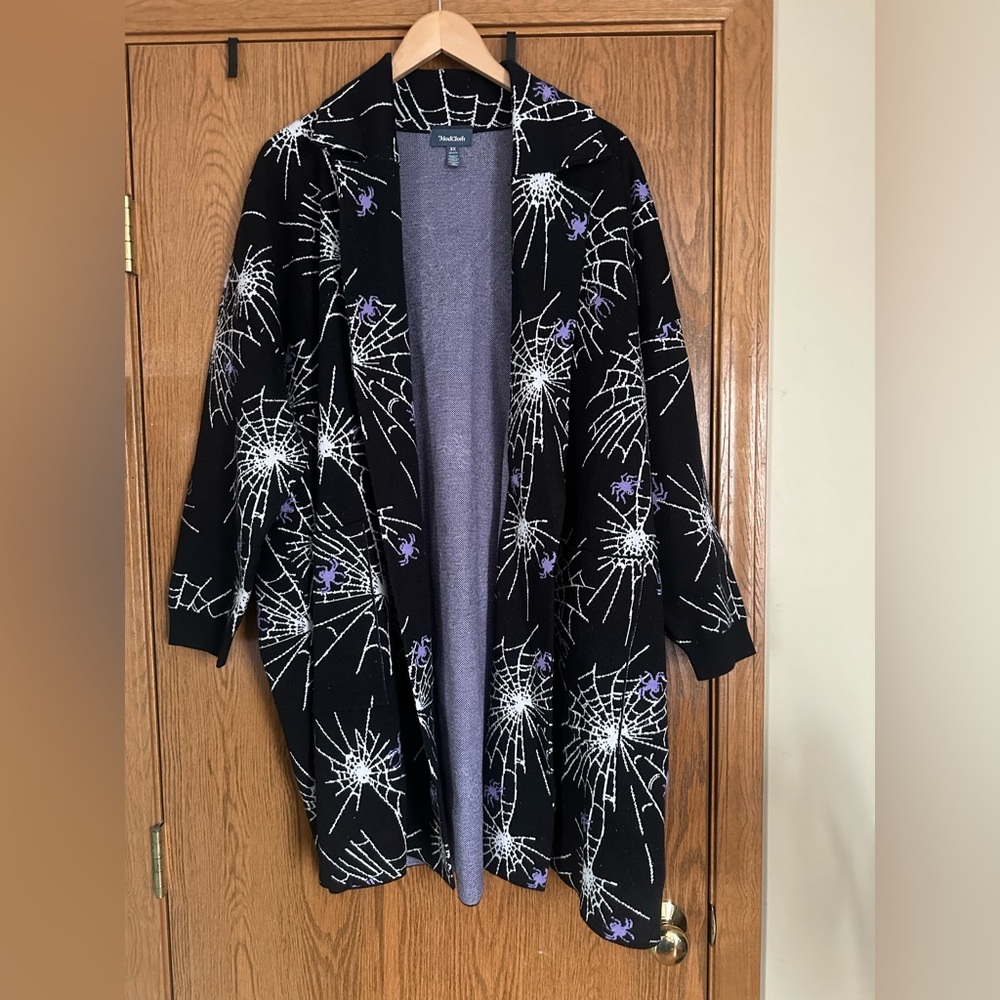 ModCloth Halloween duster/jacket. Size 3. Sparkly and fun!